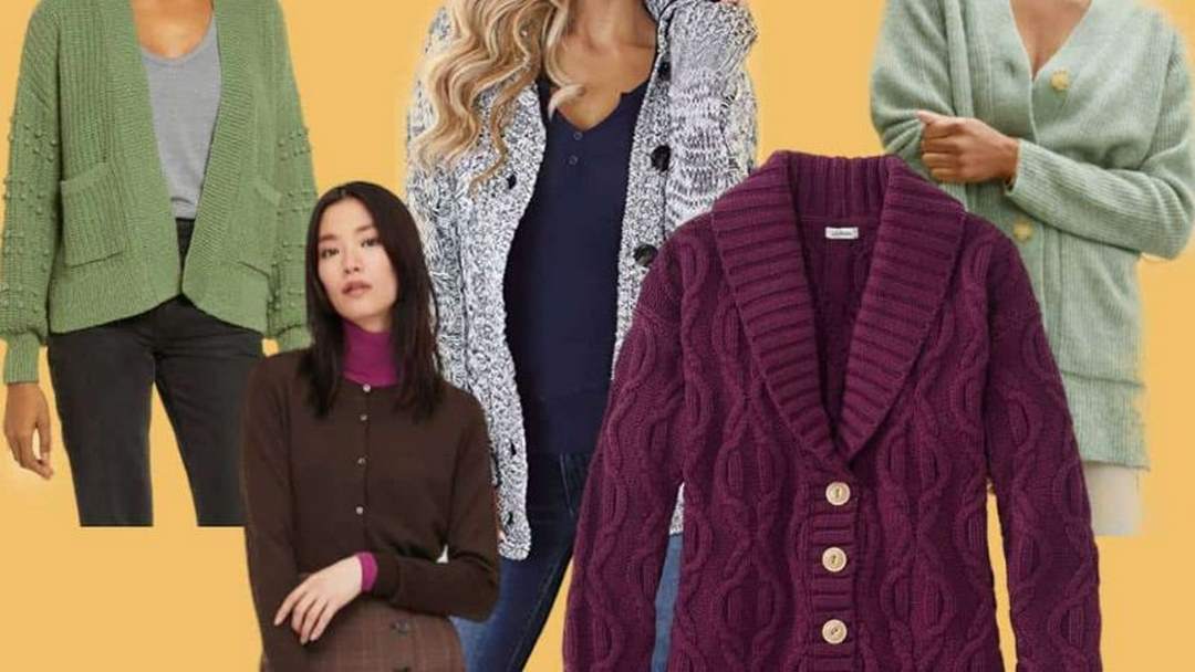 Top những áo khoác kiểu cardigan thời thượng